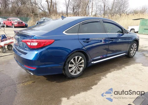 2016 Hyundai Sonata Sport из США, поврежденный, VIN 5NPE34AF7GH359298